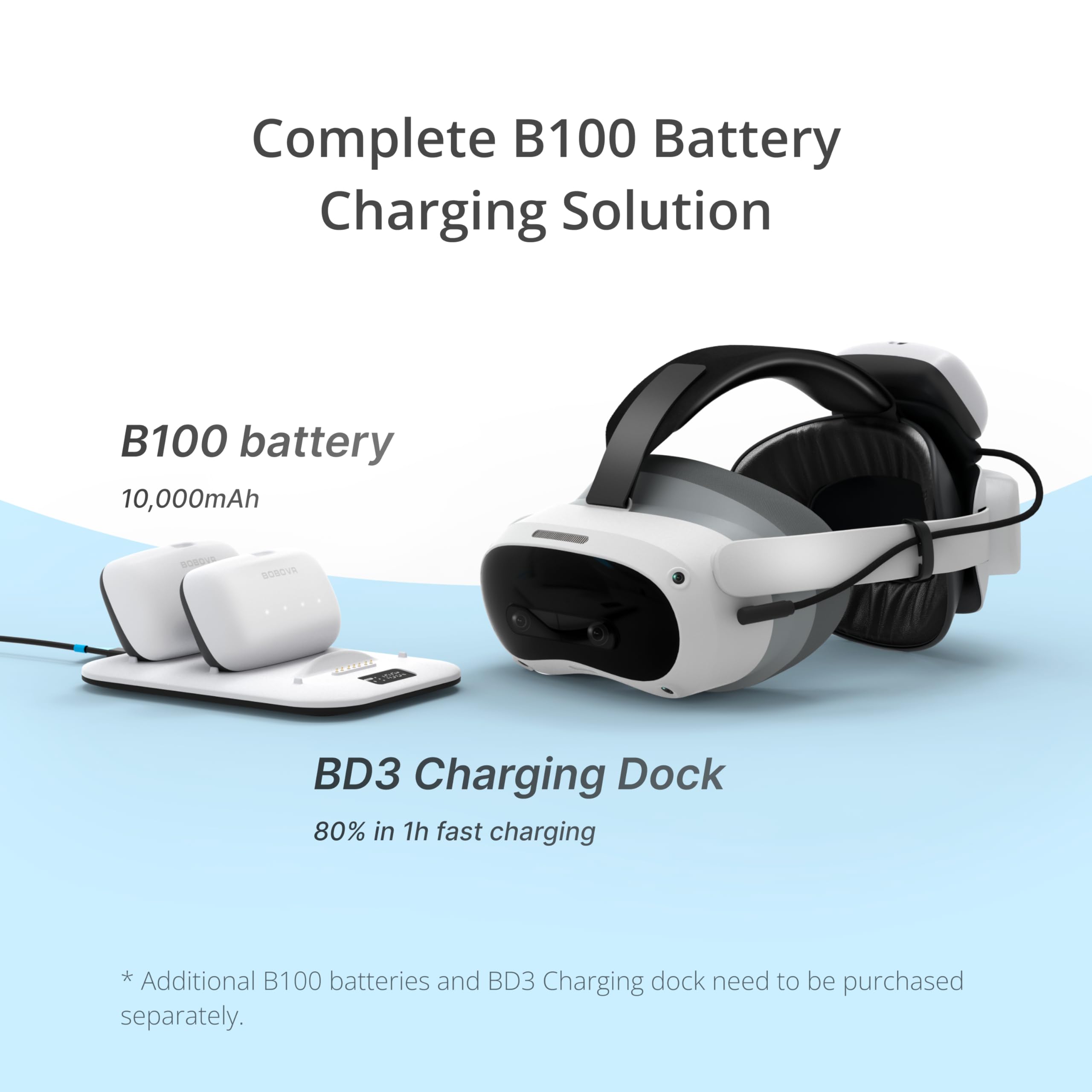 Amazon | BOBOVR P4U ヘッドバンド バッテリーアップグレード