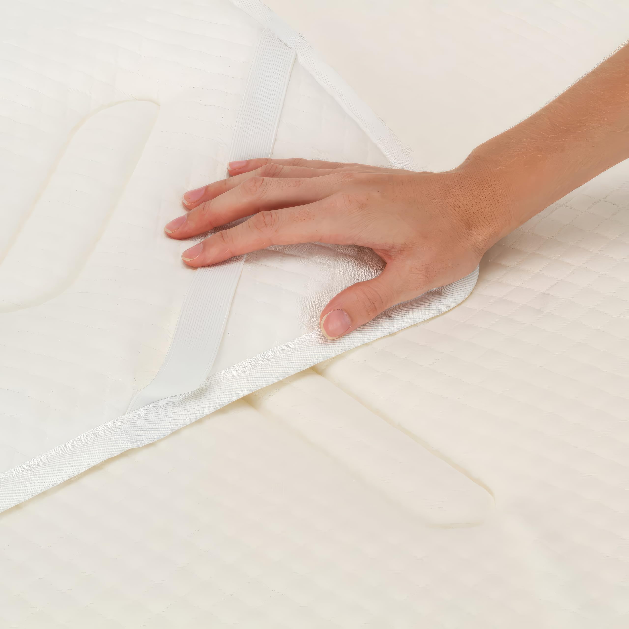 PIKOLIN - Surmatelas Mémoire de Forme 90x190 cm | Épaisseur 3 cm, Housse Déhoussable et Respirante | Confort Hôtelier, Soulage Les Tensions Musculaires | Modèle Nagoya, Certifié Oeko-TEX