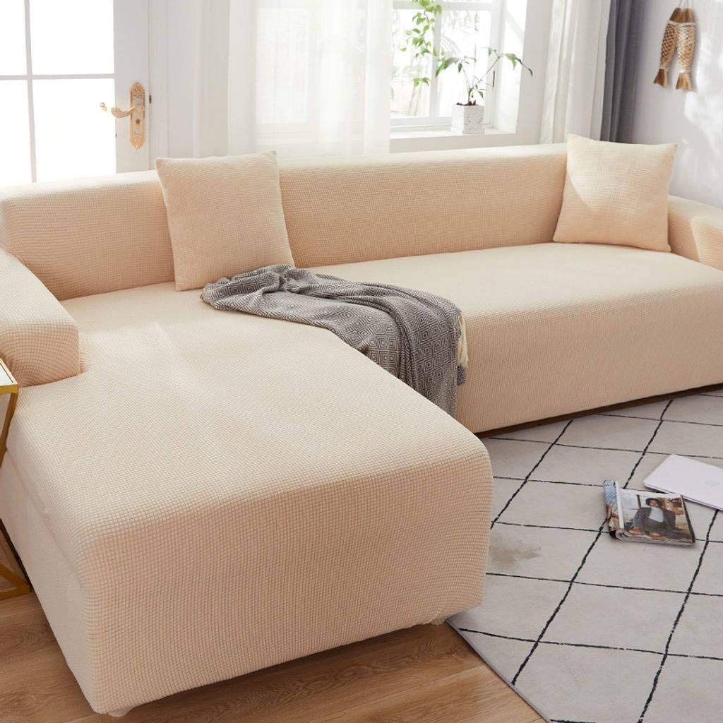 Housse de canapé en L extensible pour un salon moderne et élégant