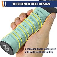 Vista 2 de JAYA 2 Pack Extra-Length Pickleball Paddle Grip Tape, Pickleball Overgrip Wrap, Replacement Grip Wrap for Pickleball Rackets - Easy Installation and