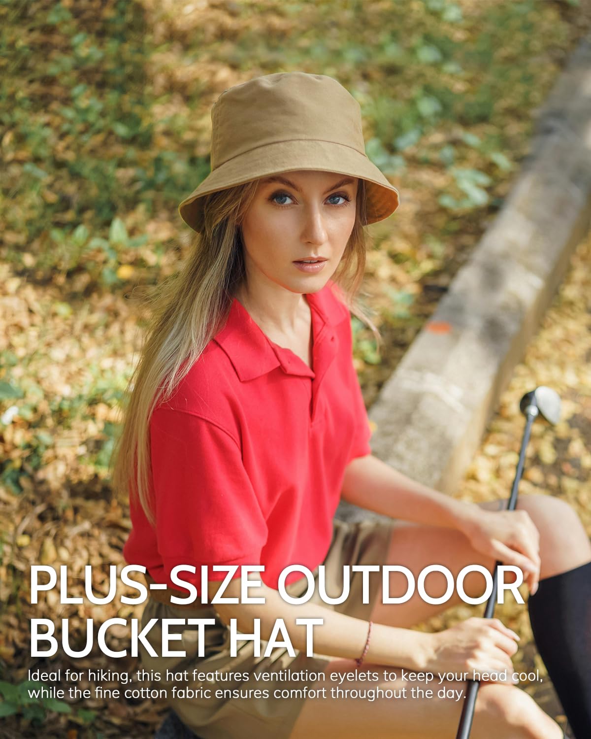 Feng Shui， Chapeaux de Soleil Seau L/XL/XX-Large, Grands Chapeaux de pêche réversibles, Chapeau de pêcheur Double Face avec Protection UV pour Le Golf et la randonnée en Plein air