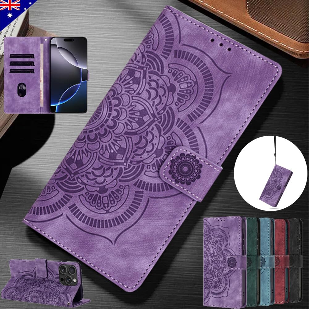 Generic Étui compatible avec iPhone 8 Plus/7 Plus (couleur : bleu) Étui portefeuille en cuir à rabat
