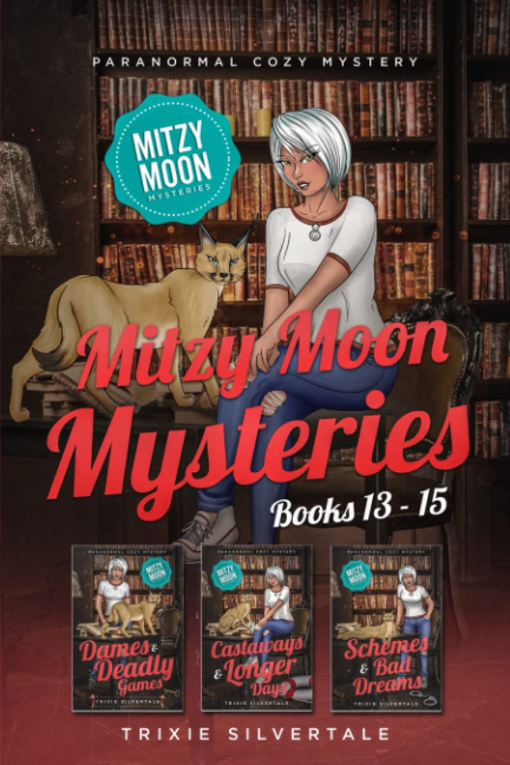 Mitzy Moon Mysteries Books 13-15: Paranormal Cozy Mystery (Mitzy Moon Mysteries Box Set)