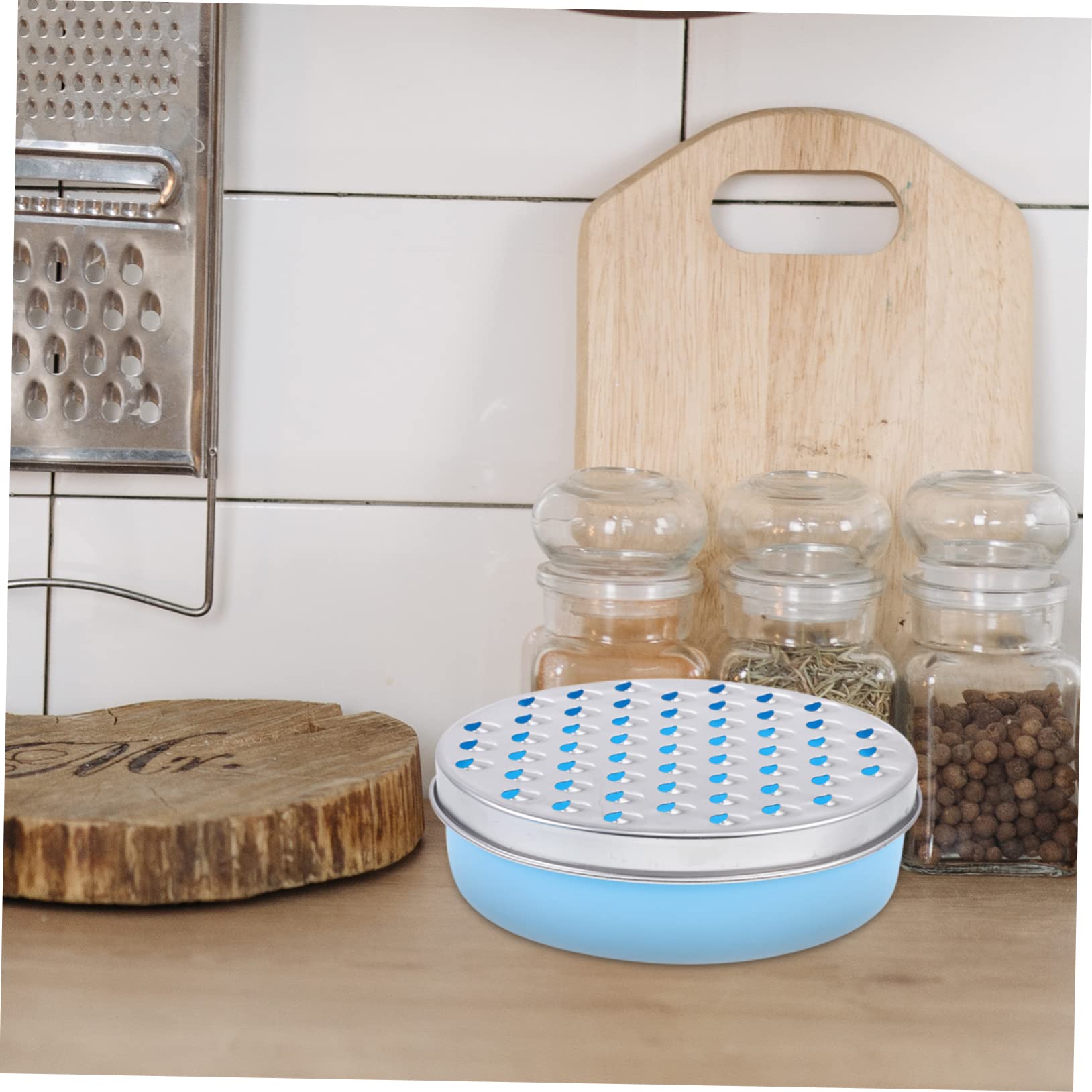 Cabilock 1 PC Cheese Cutter Ergonomic Kitchen Slicer Tool for Home and Restaurant Use Light Blue Design Compact and Lightweight Cheese Lovers