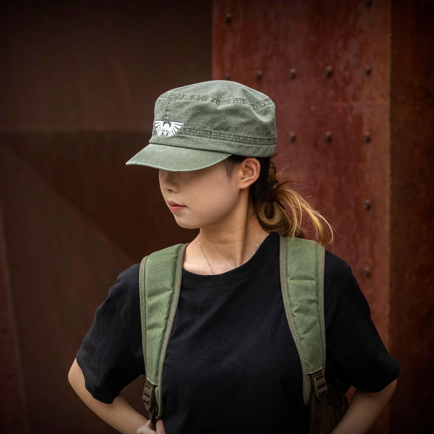 Starforged Warhammer 40K Religious Scions——Astra Militarum Tactics Cap Men's Fashion Clothes