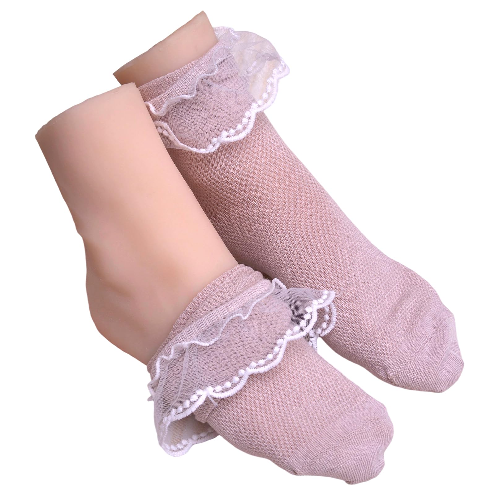 Pieds de mannequin féminins en silicone avec os pour sandales et art