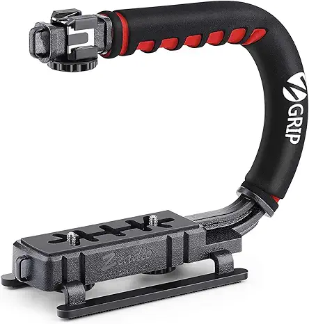 Zeadio Video Action Stabilizing Handle Grip Handheld Stabilizer...