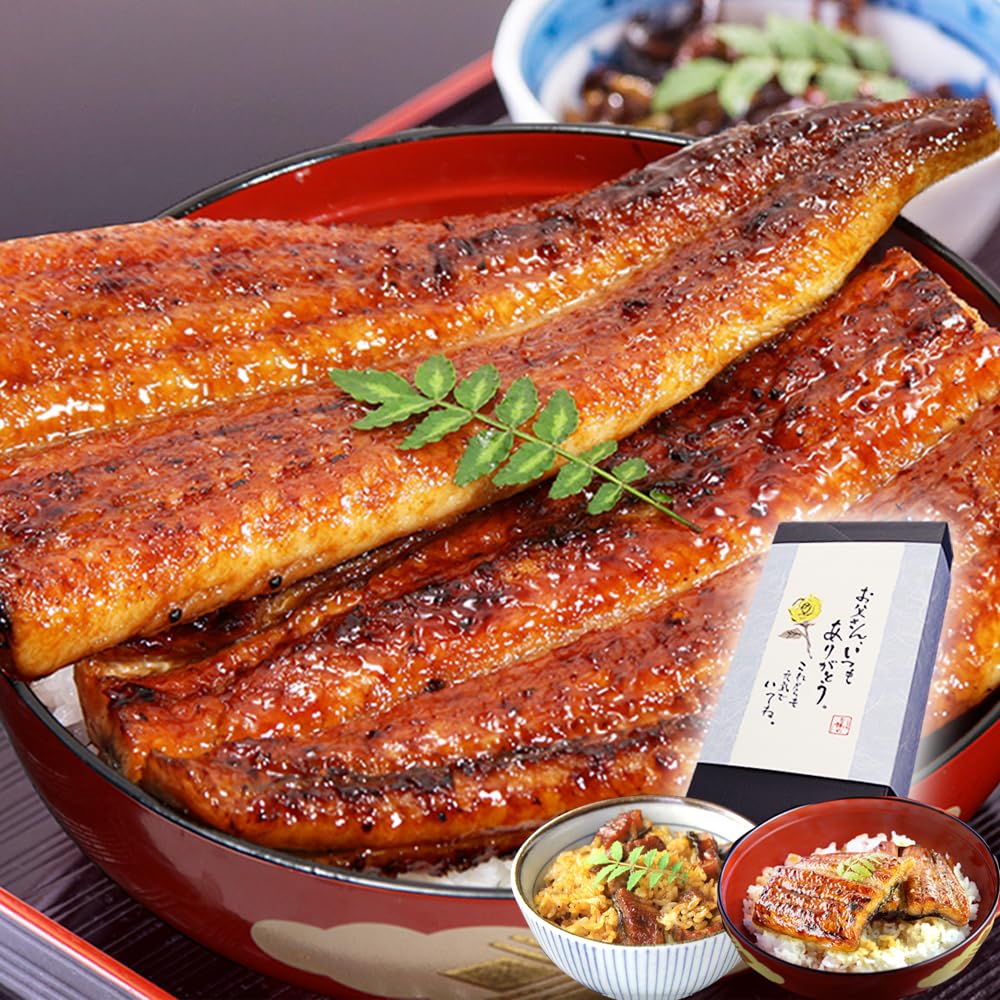 うなぎ屋かわすい 父の日 ギフト 国産 うなぎ 蒲焼き 3種 組み合わせ セット…