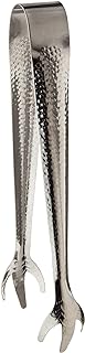 Adcraft TBL-7 Stainless Steel Claw-Style Ice Tongs, 8" Overall Length