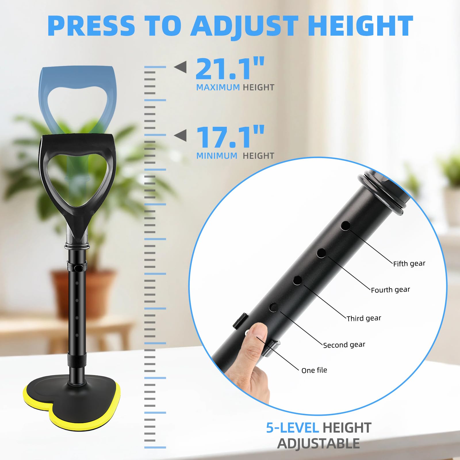Standing Aid for Seniors - Adjustable Height -2