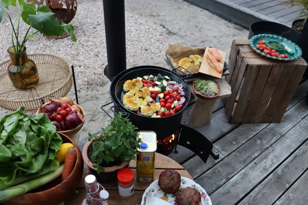 Set stufa BBQ. Bp Ø 36