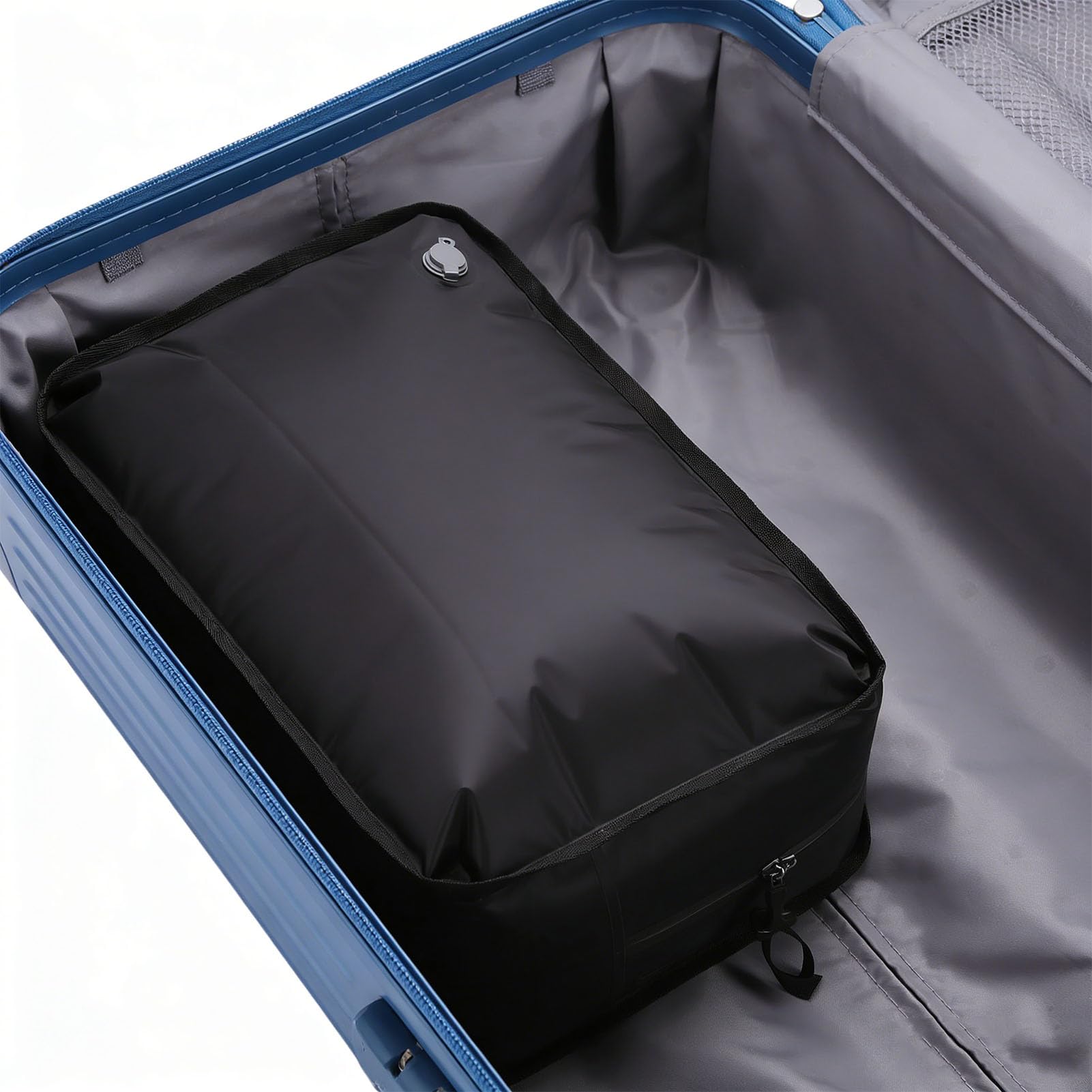Confezione da 3 sacchetti sottovuoto da viaggio con pompa, sacchetti di