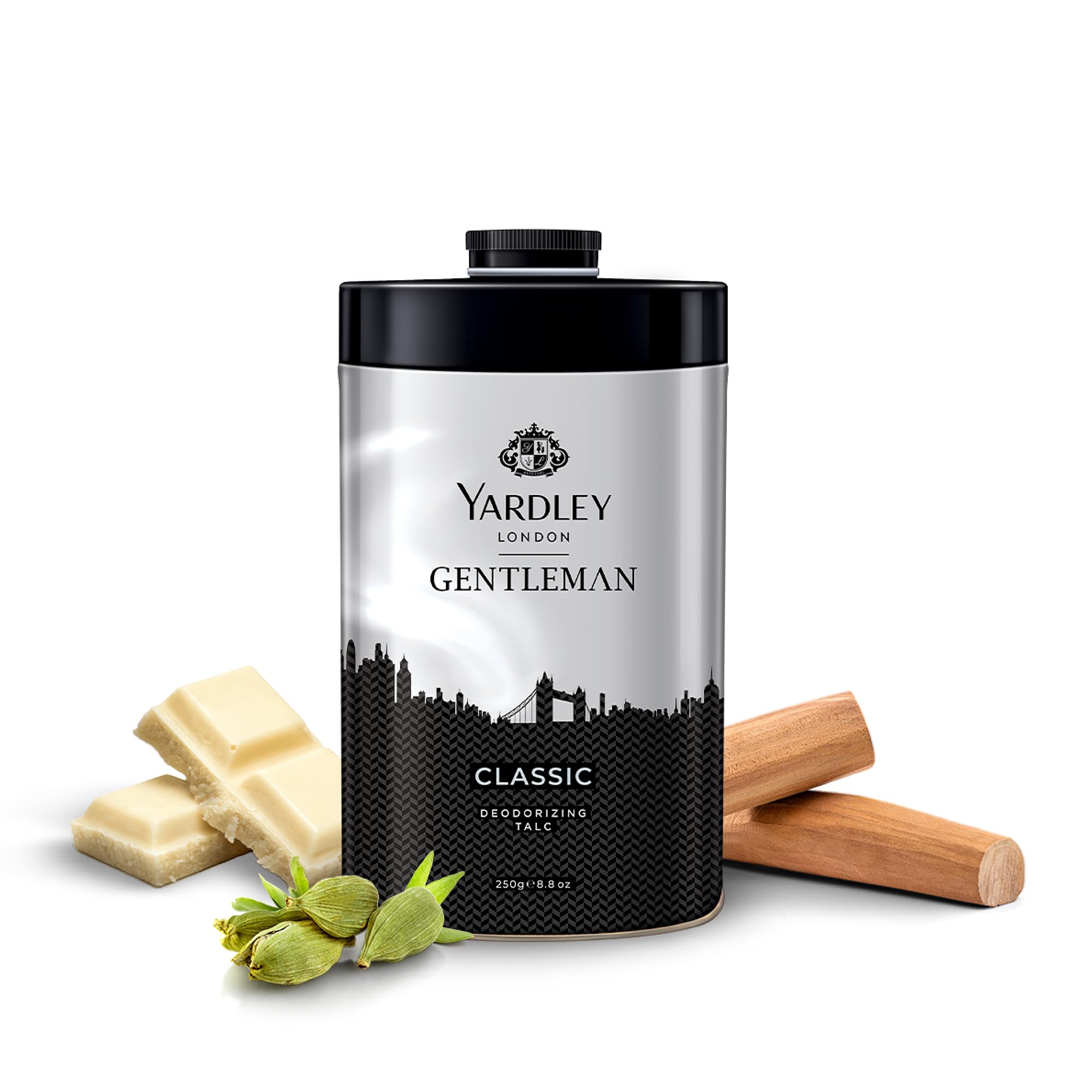 Yardley London Gentleman Classic Talcum Powder 250 g