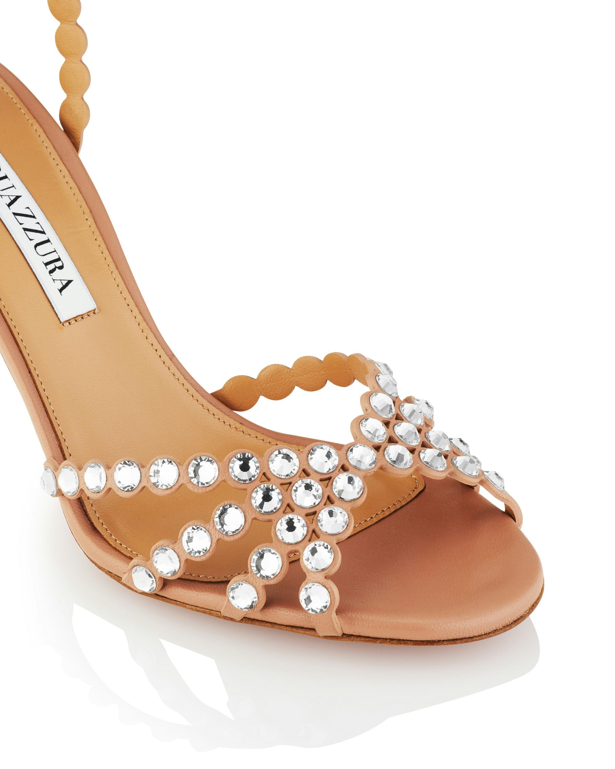 Aquazzura Tequila Sandal 85: IT 40.5 (US 10.5) Powder Pink