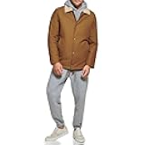mens Sherpa Lined Cotton Coach Jacket