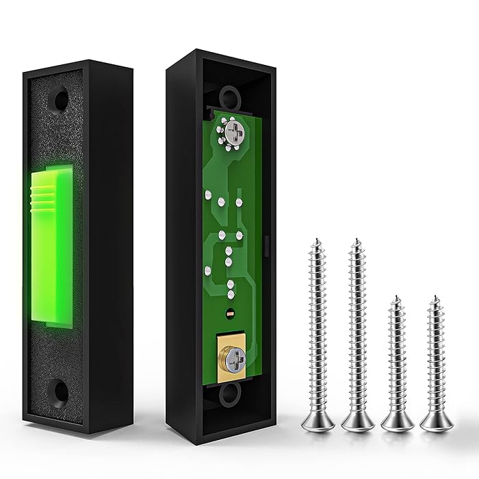 Buy Universal Garage Door Opener Wire Switch, Replacement Wired Lighted