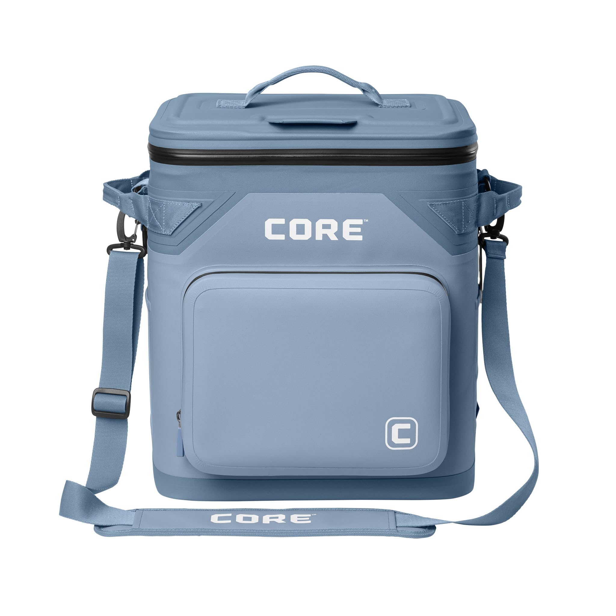 CORE Magnetic Leak Proof Soft Cooler with Waterproof Zipper | Insulated Bag Portable Ice Chest Box | Best Soft Cooler for Food &amp; Beverages for Tailgating, Car Camping, Travel, and Family Beach Picnics