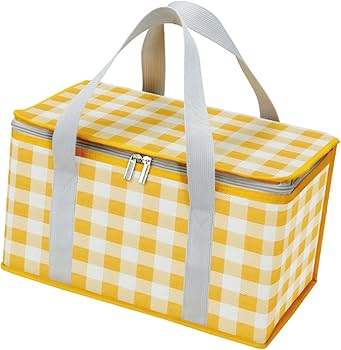 Amazon | ピクニックランチバッグ、大容量アルミホイル断熱、クーラー