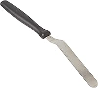 Vista 3 de Ateco Ultra Offset Spatula with 4.25" x 0.75" Stainless Steel Blade, 4½", Silver