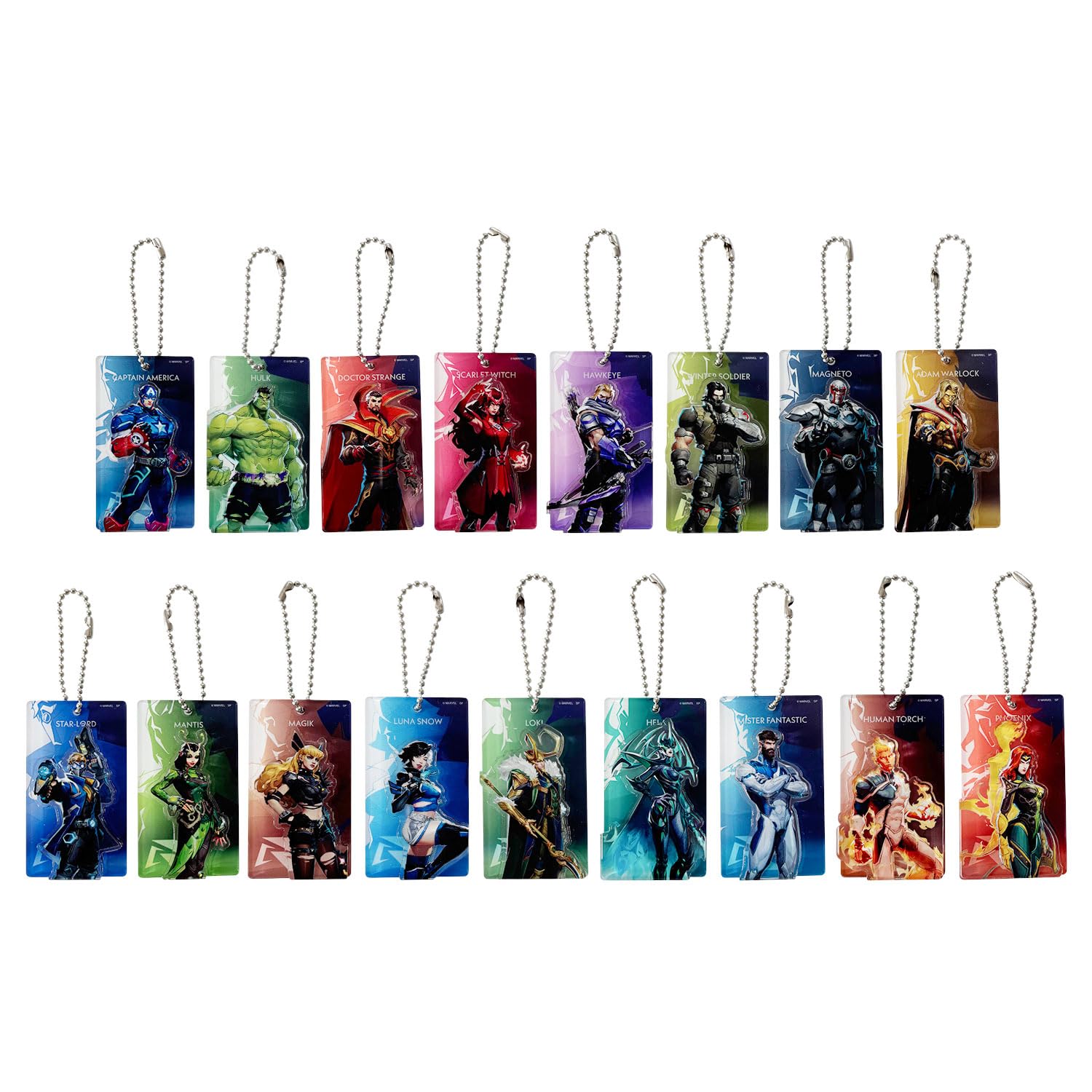 MARVEL RIVALS 立体キーチェーンセット コンプリートセット 全34種 Amazon.co.jp: スモール・プラネット(Small Planet) マーベル 立体キー