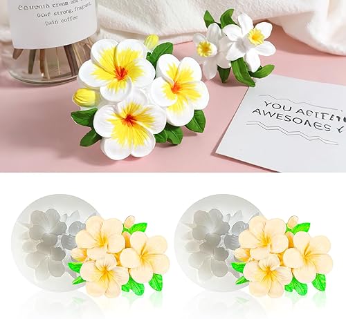 Miniatura 8 de 5 piezas molde de silicona 3D de árbol de Navidad y piña para velas, jabón, resina epoxi y cera, formas de silicona, molde de árbol de Navidad para