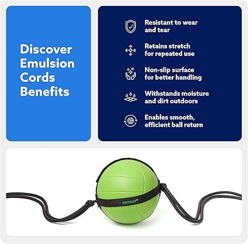 Miniatura 13 de Equipo de entrenamiento de voleibol Ayuda 'Voleipal' - Equipo de voleibol solo para practicar servir, pinchar, establecer y pasar; Equipo