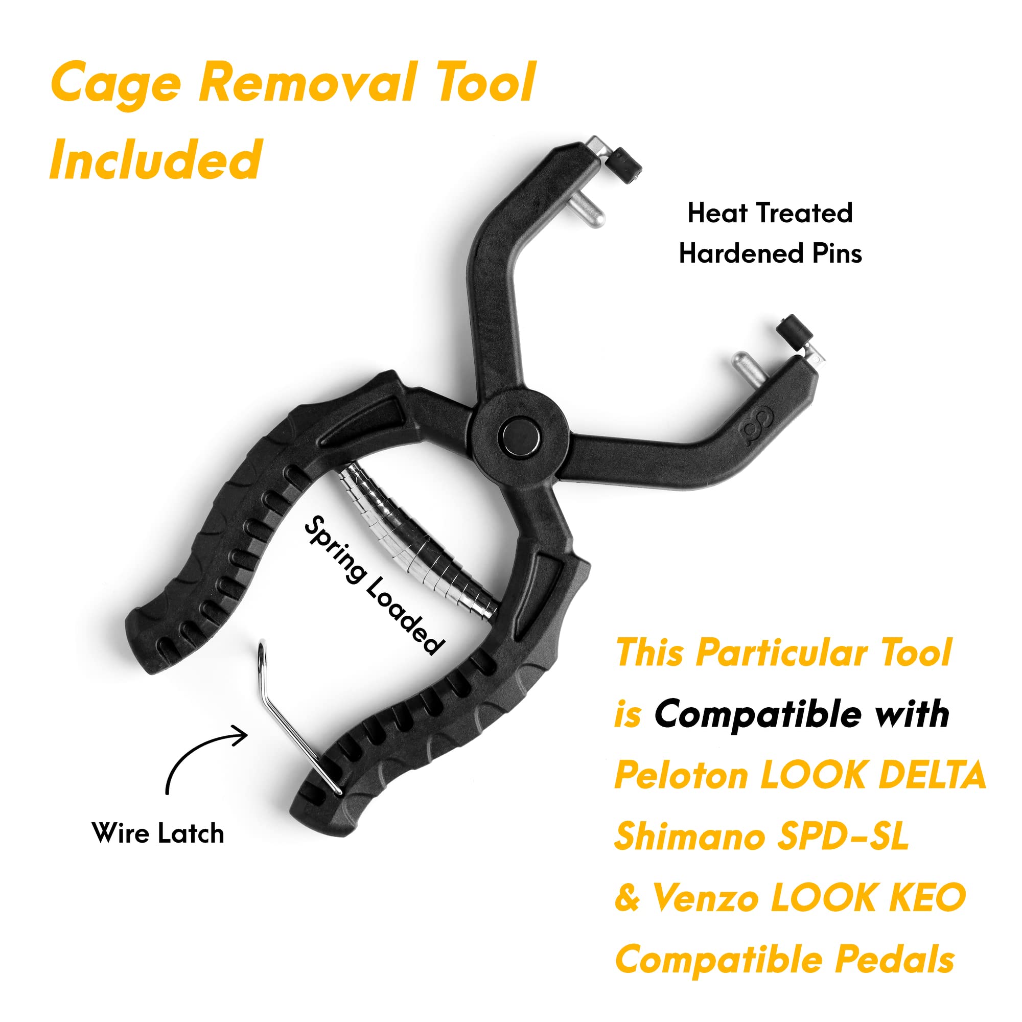 VENZO Bike Toe Clips Indoor Suitable For SPD SL Pedals Converts
