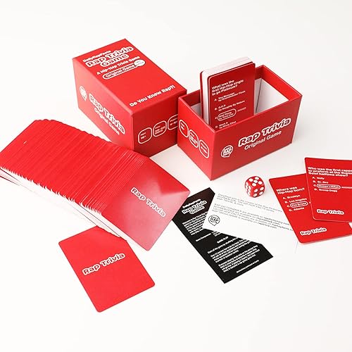 Miniatura 3 de DailyRapFacts Rap Trivia Un juego de trivia de hip-hop Un divertido juego de fiesta de rap y hip-hop para la noche de juegos familiares o grupales