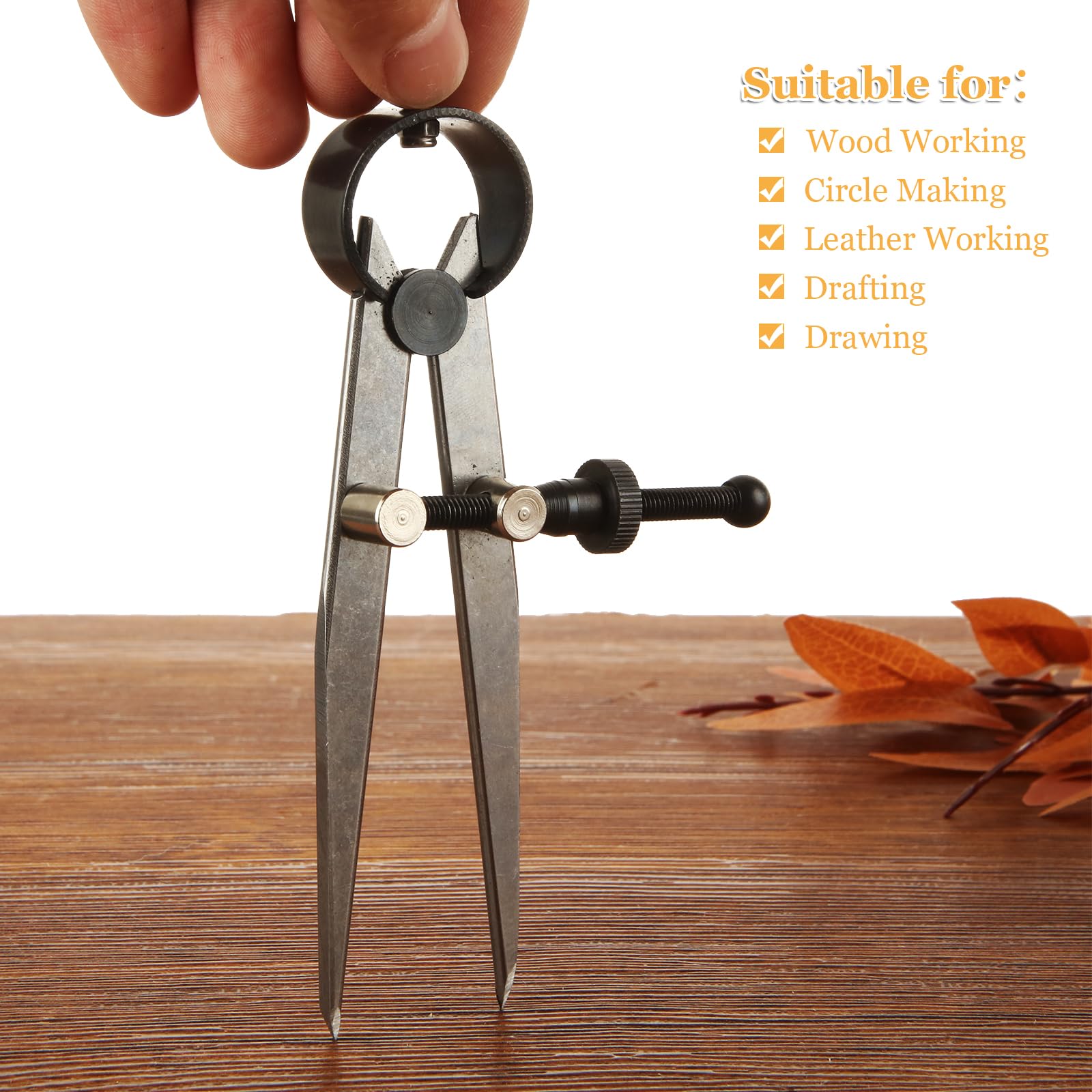 Precision Calipers & Dividers Set - QTLCOHD -6