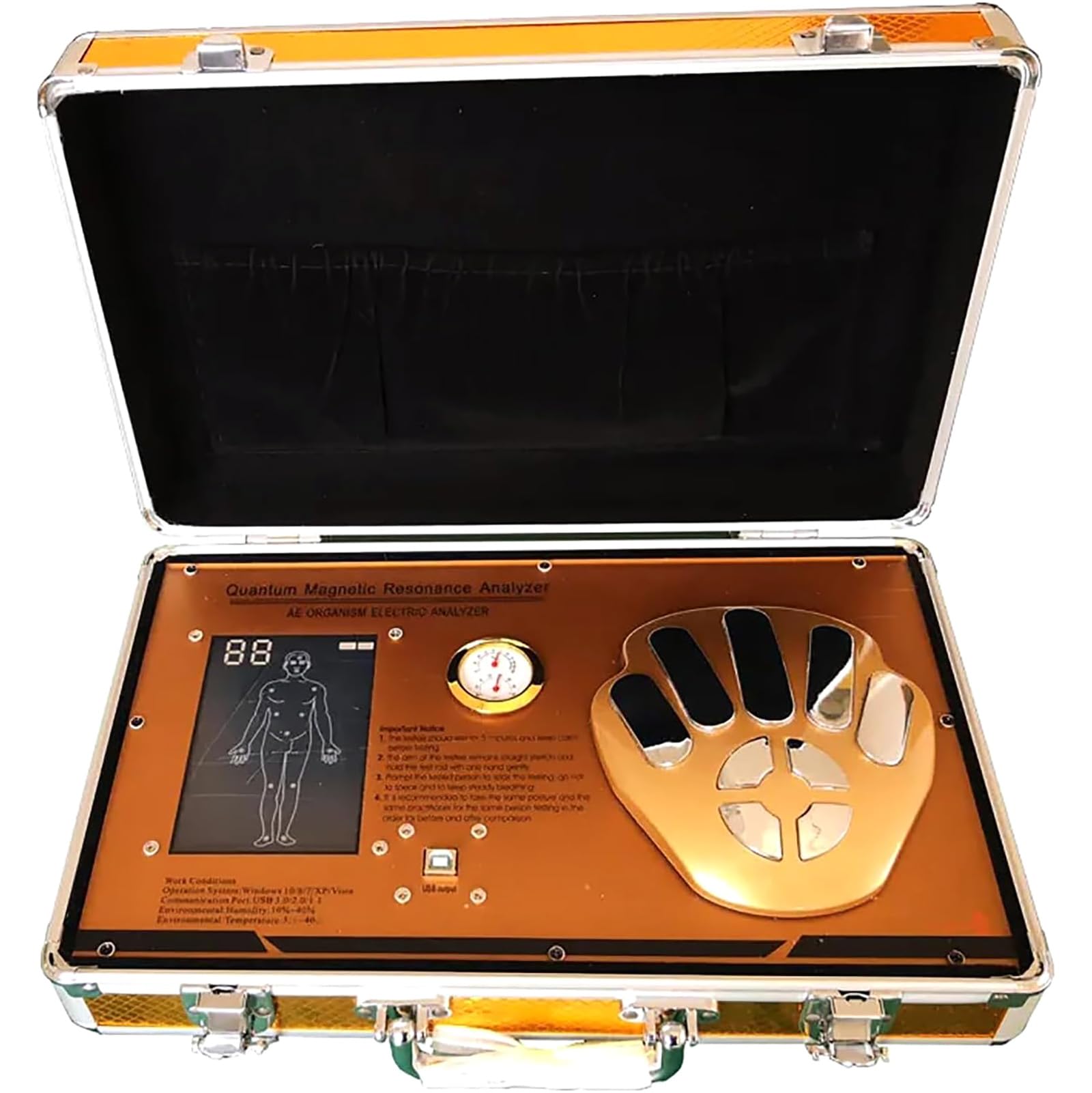 Tyjygs Quantum Resonance Magnetic Analyzer, Human Cell Meridian Detector,Sub-Health Body Detector, 53 Reports, Quickly For Health Analysis At Home