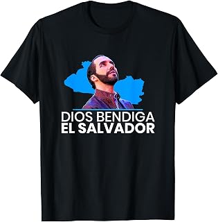 Dios Bendiga El Salvador, Nayib Bukele Presidente T-Shirt T-Shirt