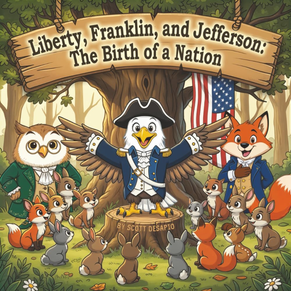 Liberty, Franklin, and Jefferson: The Birth of a Nation (Patriotic Pals: Tales of American Heroes)