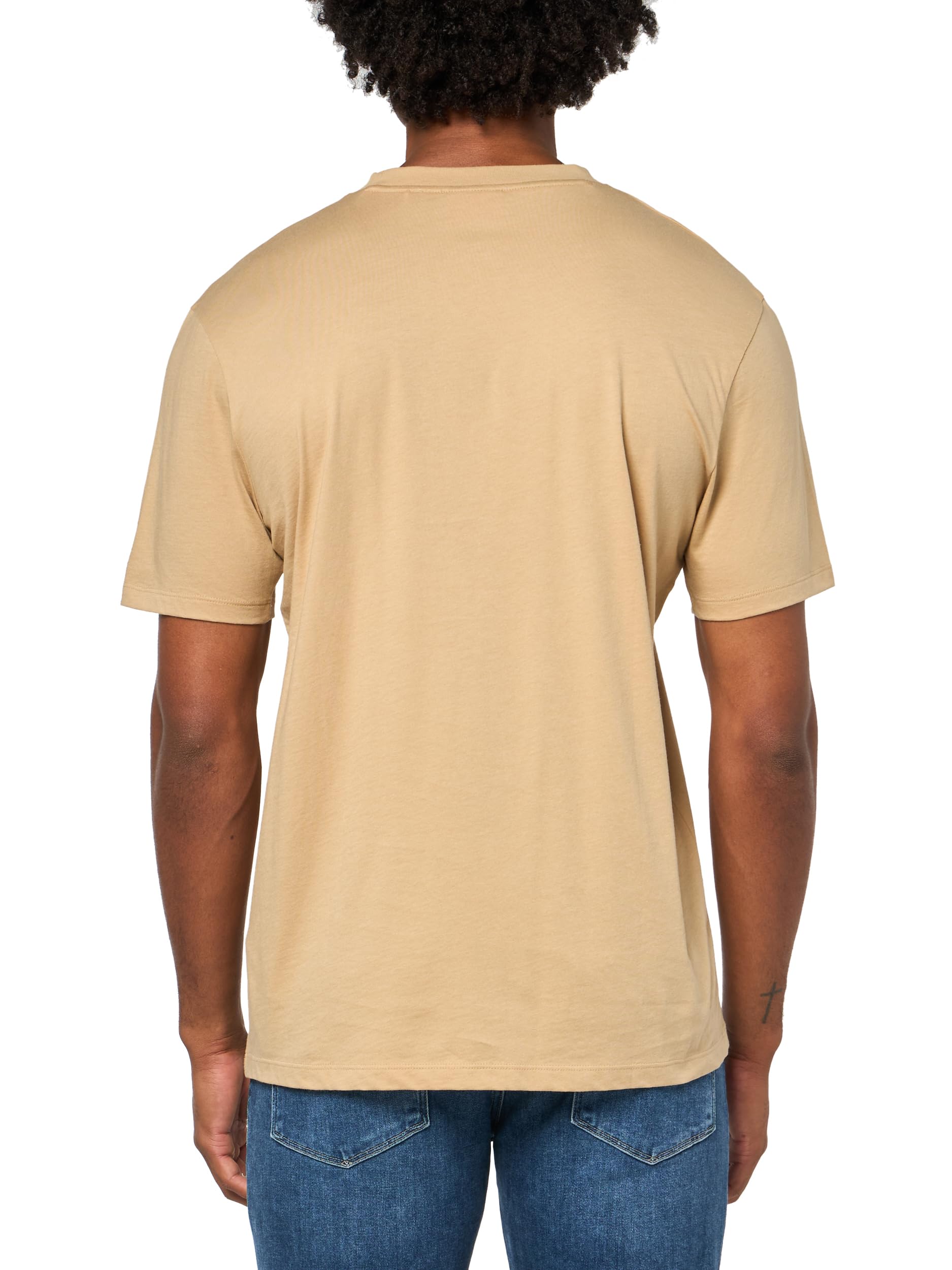 HUGO Koszulka z krótkim rękawem z nadrukiem logo Mężczyźni Print Logo Short Sleeve T-shirt (1 w zestawie)