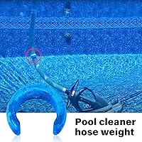 Vista 4 de Paquete de 4 unidades de repuesto de manguera de limpieza de piscina, peso de manguera de piscina compatible con Zodiac Baracuda W83247, X70105