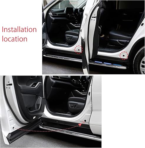 B0B56PV155_image_4 Car Door Absorber Cushion Gasket for J*eep Gladiator 2020-2022 Grand Cherokee 2016-2022 Grand Wagoneer 2021-2022 Renegade 2015-2022 Anti-Collision