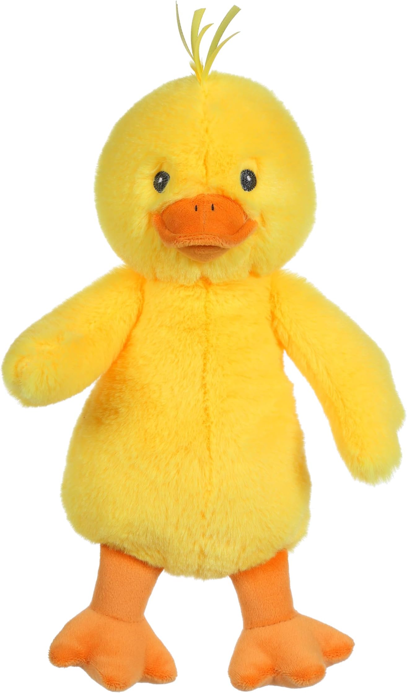 Toys - Easter Duck Econimals 24 cm - Soft Light Yellow Plush Toy with Cheerful Look - Spring Toy for Kids - Perfect for Easter or Seasonal Gift