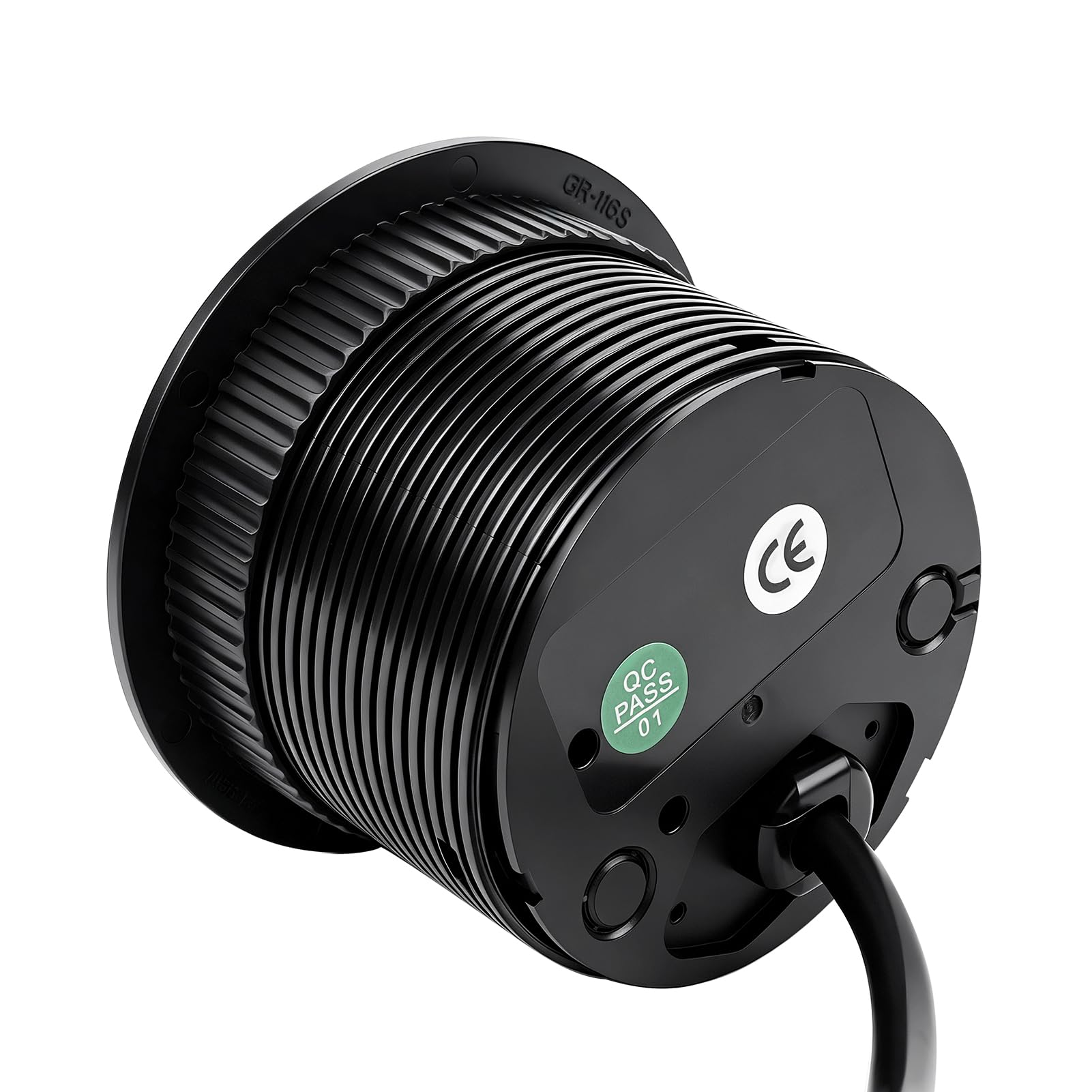 Gniazdo wtykowe do zabudowy z USB-C PD 20 W/15 W Qi ładowanie / 1,8 m do kuchni, na biurko