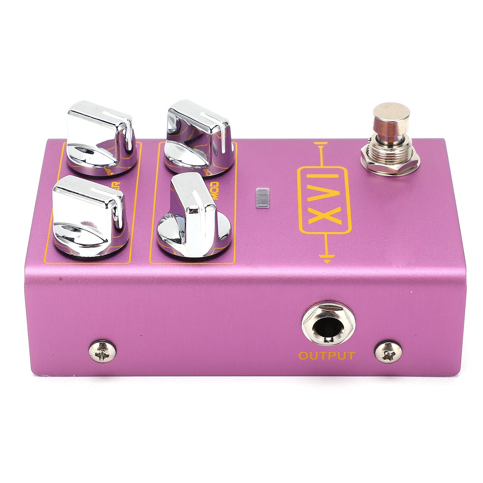 Pédale D'effet Octave Effets Mod Guitare électrique Indépendante Haut vers Le Bas R‑13 Violet