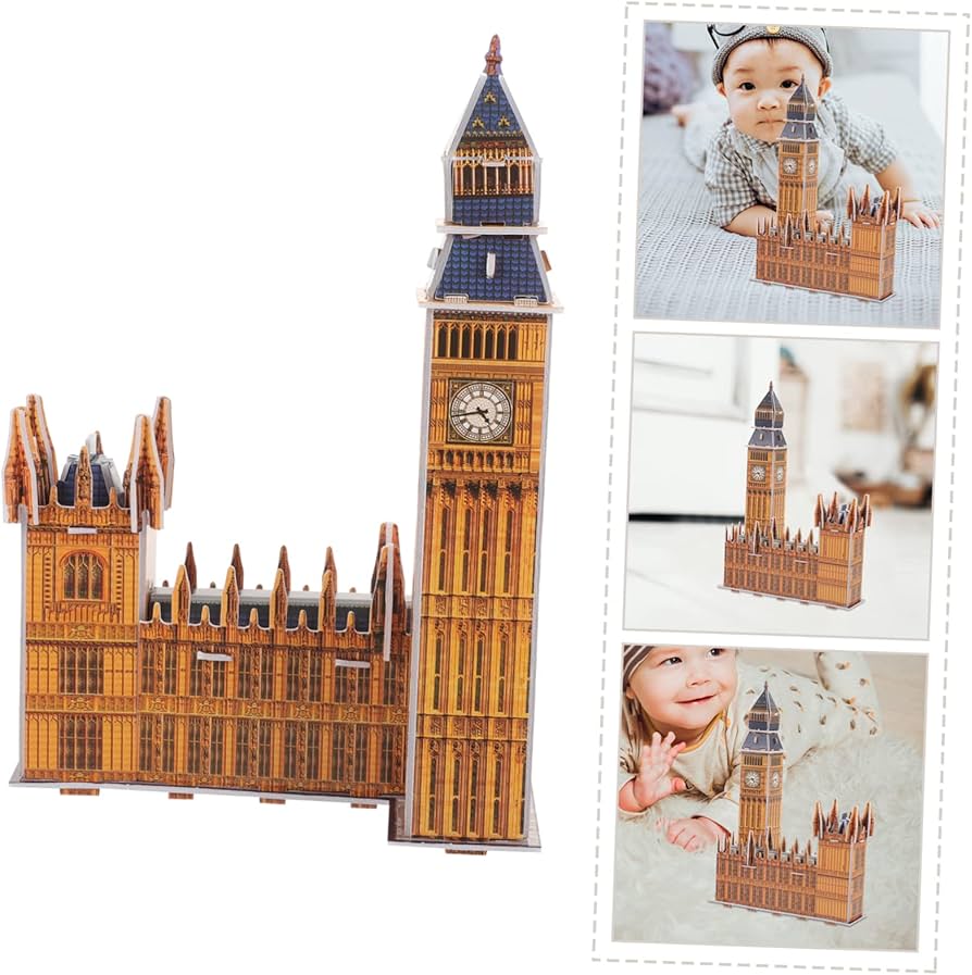 ファンタジー ジグソーパズル ビッグベン Amazon | WOONEKY 1 セット ビッグベンパズル ビッグサイズの
