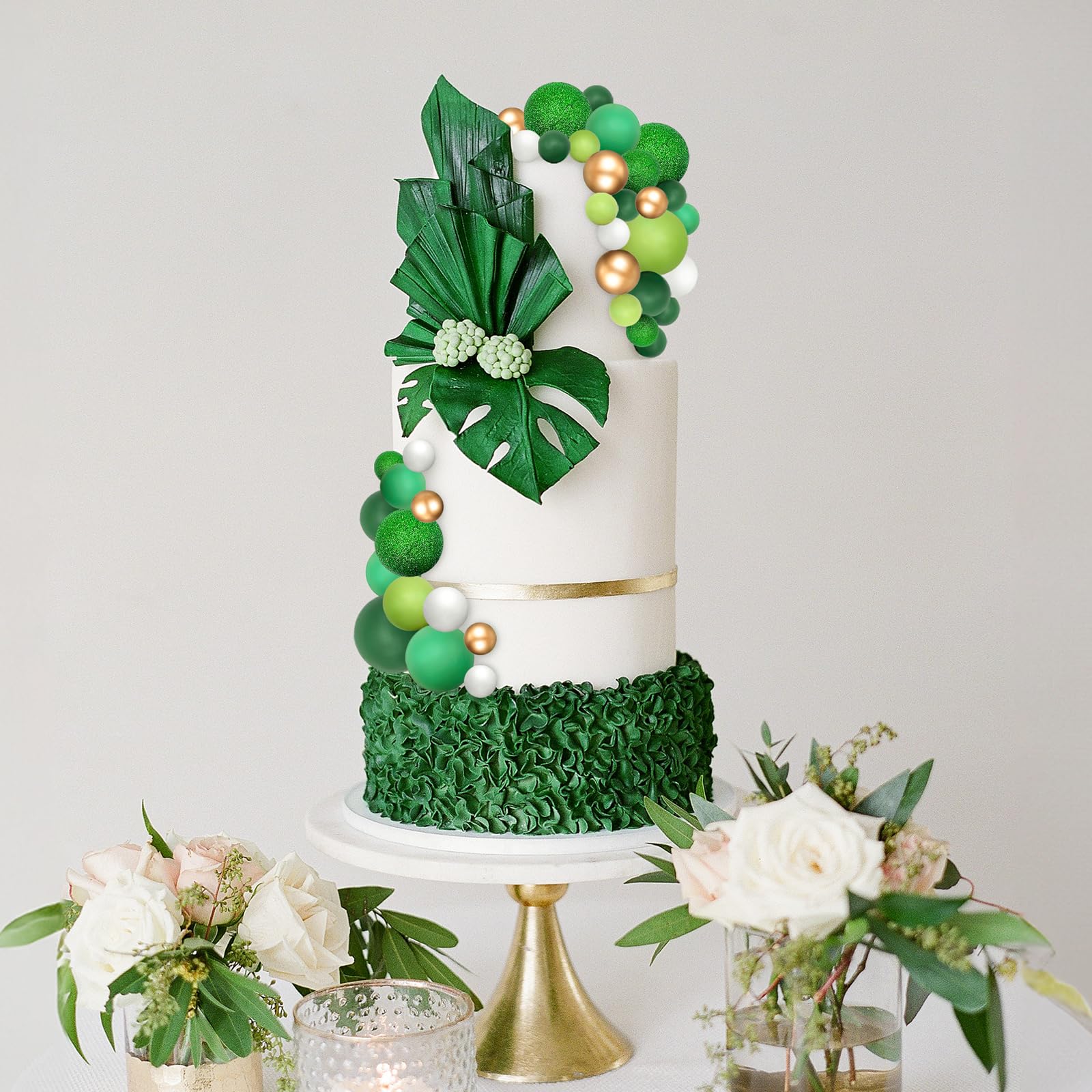 Décorations De Gâteau En Boule De Mousse D'ours Brun, Décoration De Gâteau, Fournitures De Fête