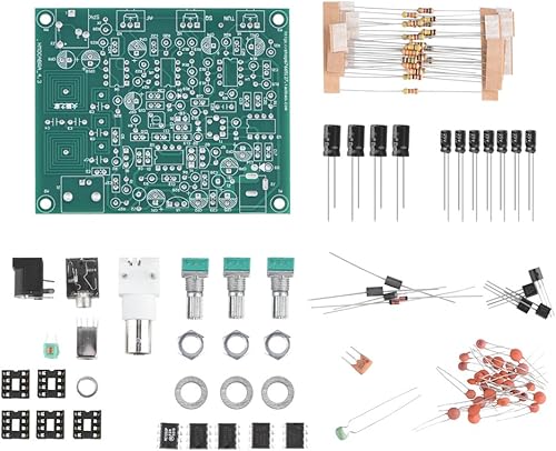 Receptor de radio Airband Kit DIY Receptor de banda de aviación con alta sensibilidad 118-136MHz predeterminado