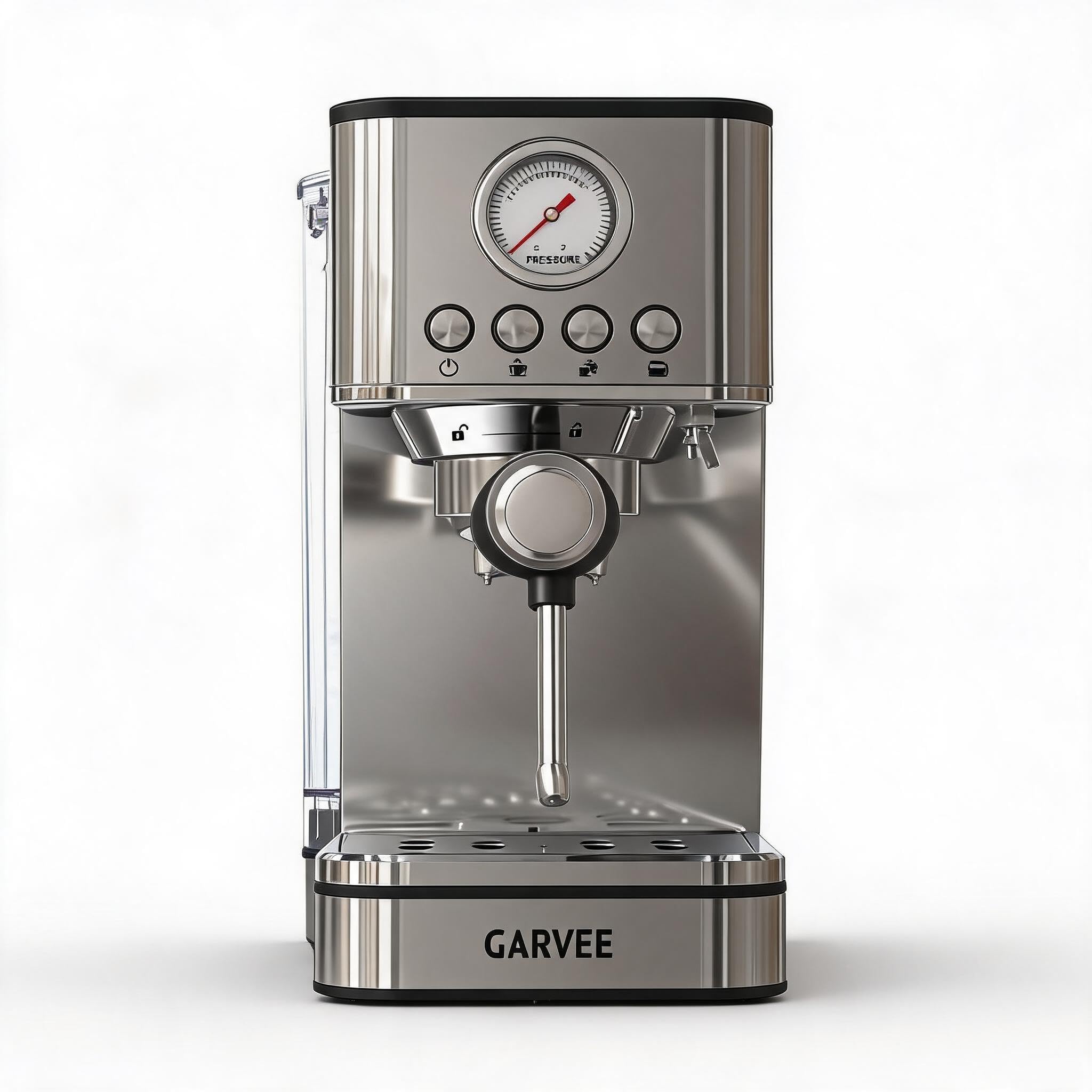 GarveeTech Esppresso EM621 - Portafiltros (acero inoxidable, 20 bares)