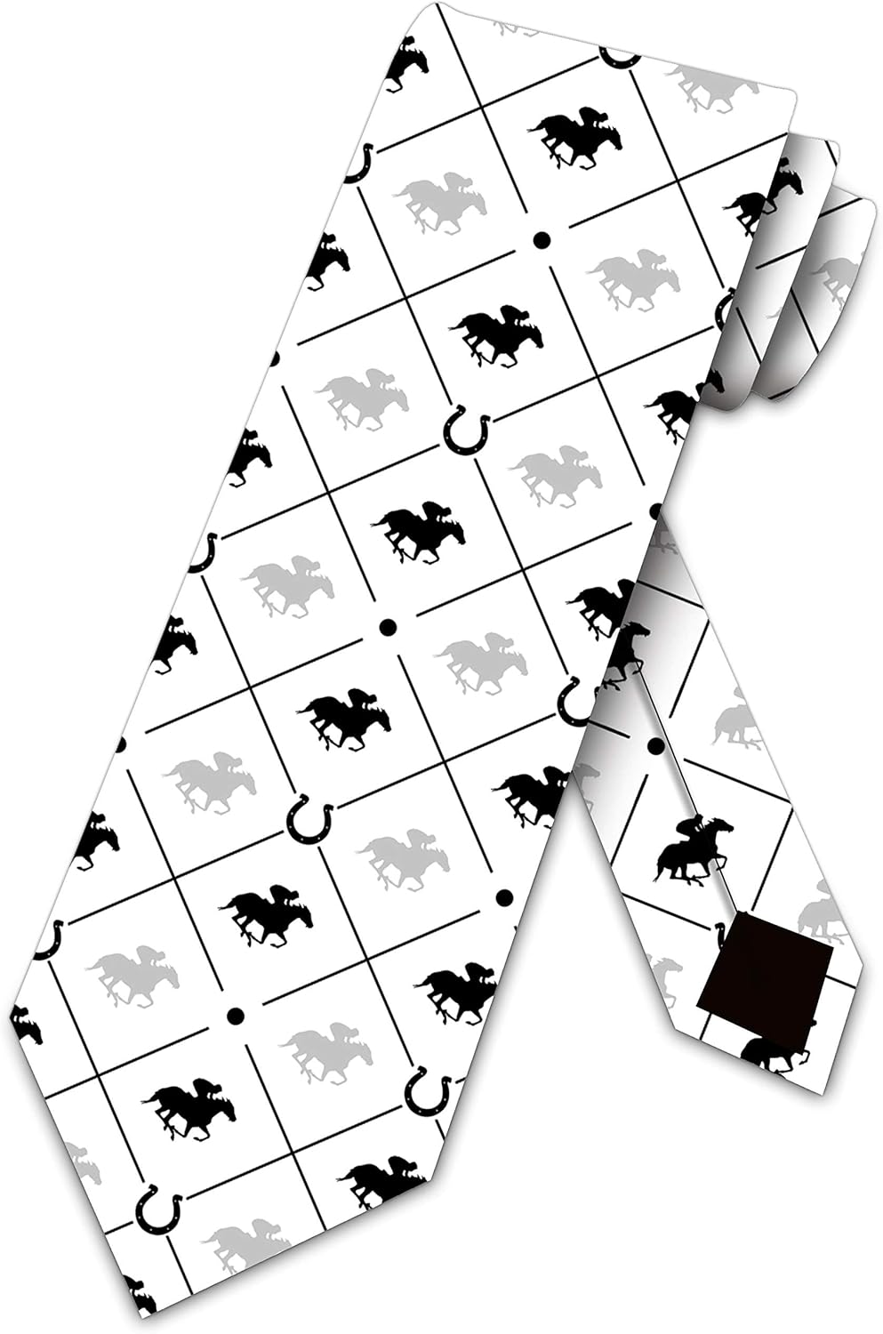 Three Rooker Horse Racing Ties Mens Equestrian Sports Business Necktie