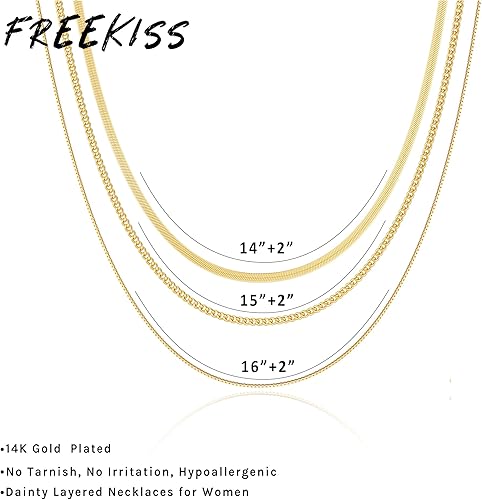 Miniatura 5 de Collar de espiga para mujer, serpiente chapada en oro de 14 quilates, gargantilla, collares simples escalonados, regalo de joyería para mujer