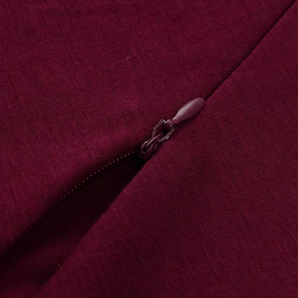Stillnachthemd Geburtskleid Damen Nachthemd mit Stillfunktion Stillkleid Langarm Umstandsnachthemd Mutterschaft Umstandskleid mit Leiste Geburtshemd Nachthemd für Schwanger