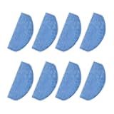 Robot Vacuum Mop Pads Wipes for Tikom G8000/G8000Pro Robotic Vacuum Cleaner(8 Mop Pads)