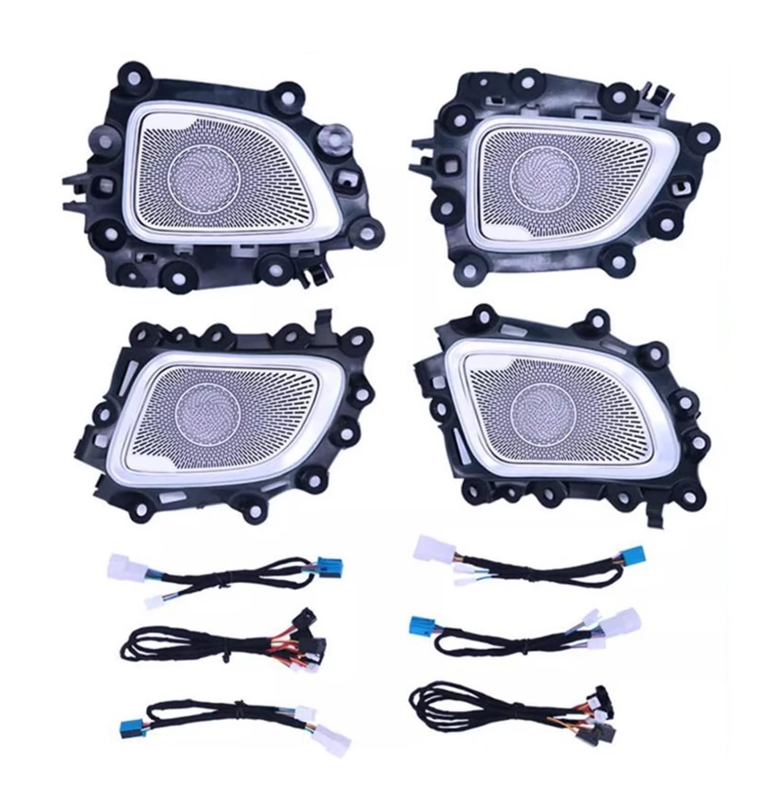 Luminous Speaker Cover Atmosphere Lamp Compatible with Mercedes Benz C-Class W206 2022+ Luminous Horn Cover Plate Ambient Light