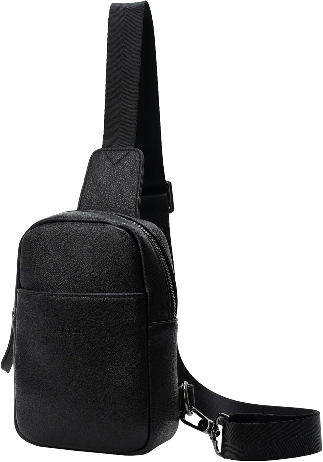 Alldaily Small Sling Bag for Women Crossbody Purse Leather Fashionable Trendy Chest Bag for Travel, Fanny Pack