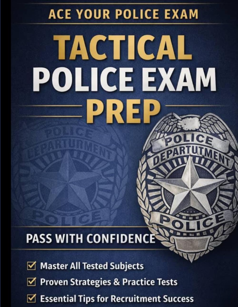 TACTICAL POLICE EXAM PREP: The insider playbook for scoring in the 90th percentile on Supervisory, situational & decision -making sections
