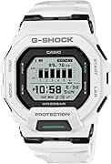 Casio Casio G-Shock Move Step Tracker White Resin Digital MIP Watch GBD200-7